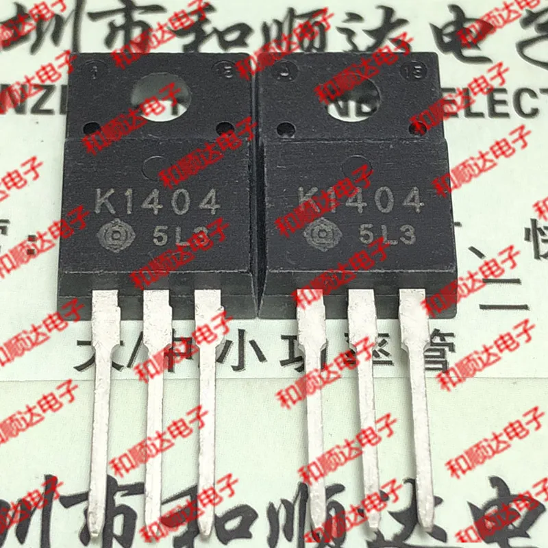 10 шт./лот K1404 2SK1404 новые имеющиеся в наличии TO 220F 600V 5A| |