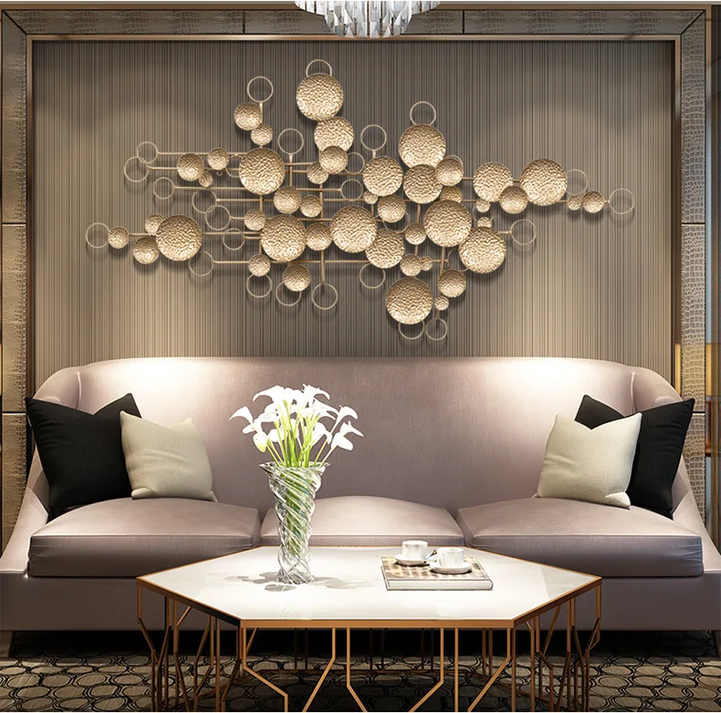 Металлические абстрактные геометрические фигуры настенные подвески кованые