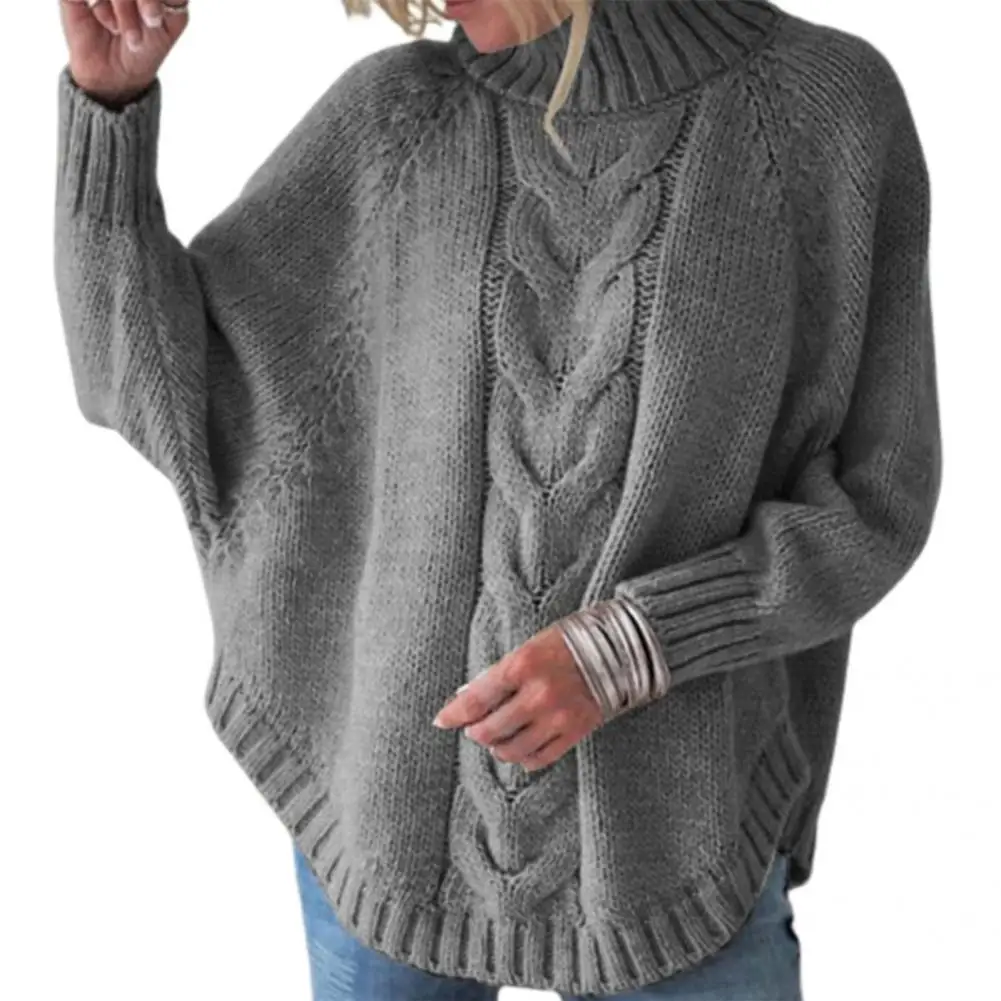

Knitted Top Beautiful Fall Winter Stretchy Lady Clothing Winter Sweater Sweater Top