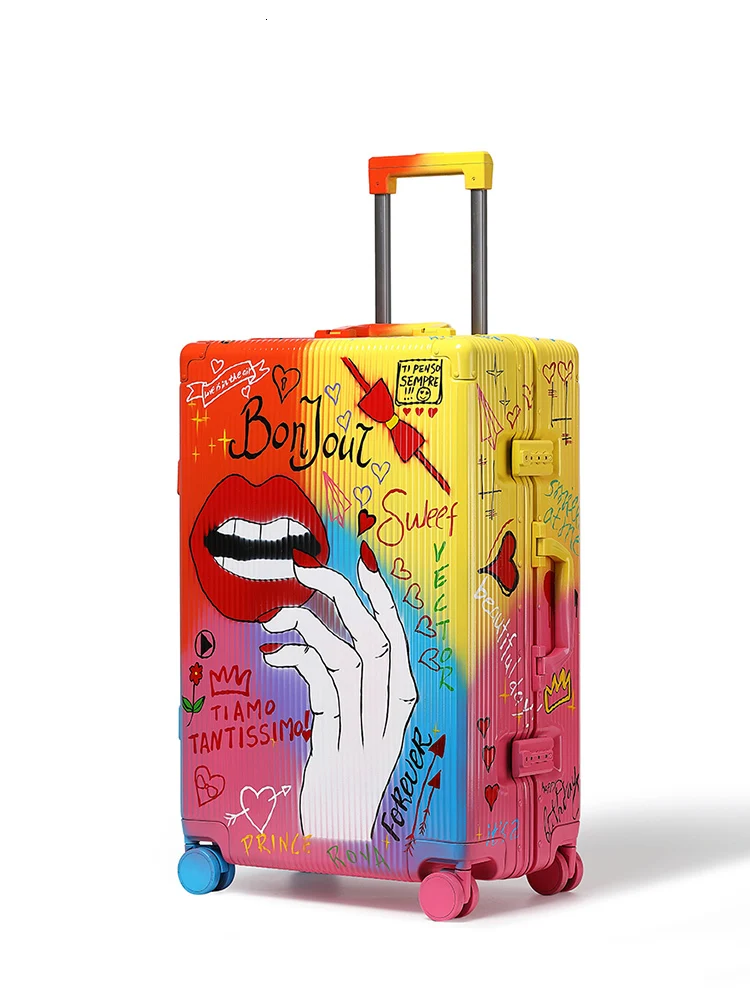 2019 Высококачественный водонепроницаемый Оксфордский чемодан-Спиннер для багажа