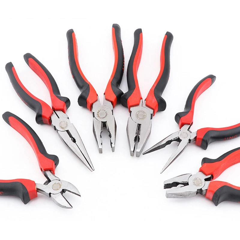 

8" Wire-Cutter Pliers 6" Nipper Sharp-noes Diagonal Labor-saving Industrial Grade Vise T5-1037
