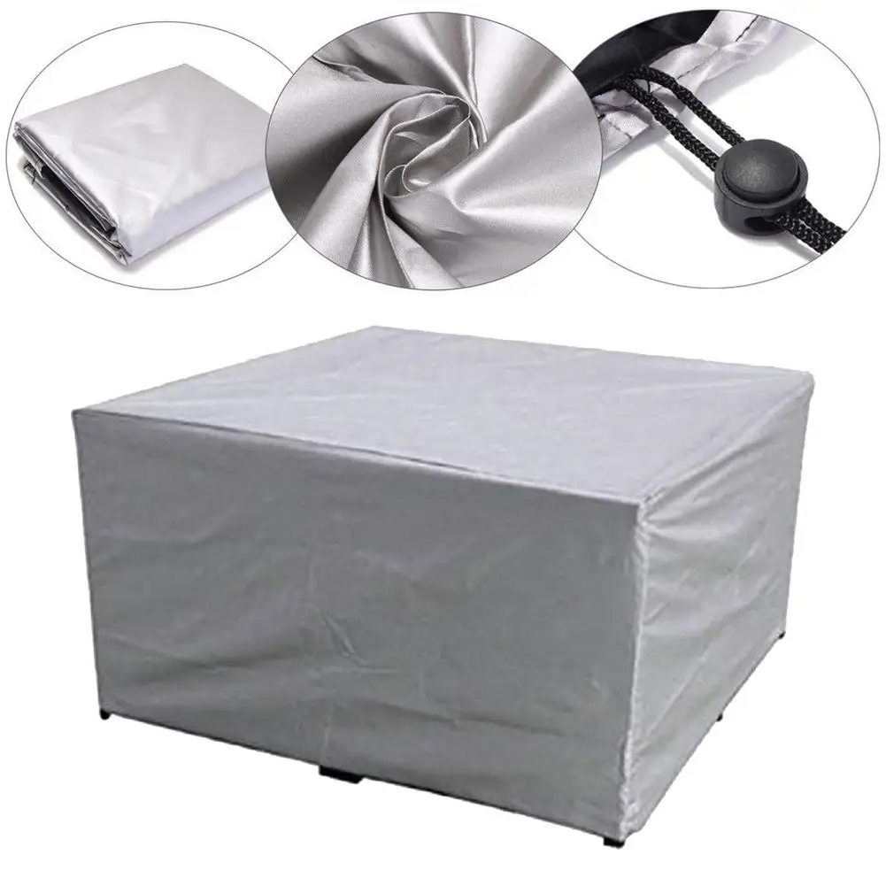 

160x160x80CM Waterproof Outdoor Patio Garden Furniture Covers Rain Snow Chair Covers For Sofa Table Chair Dust Proof Cover