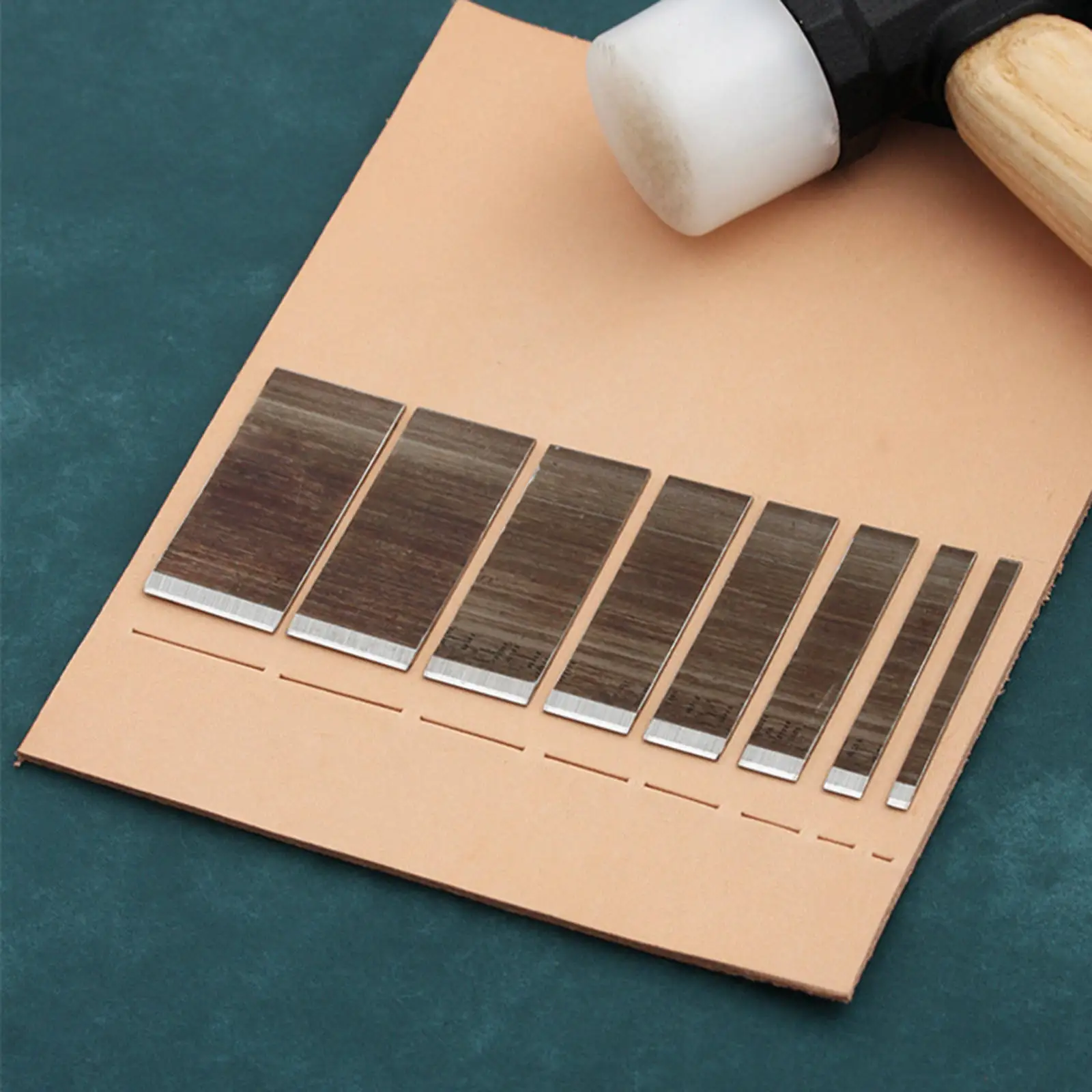 8 шт. стальной кожаный штамповочный резак форма формы шаблон для - Цена: 614.88