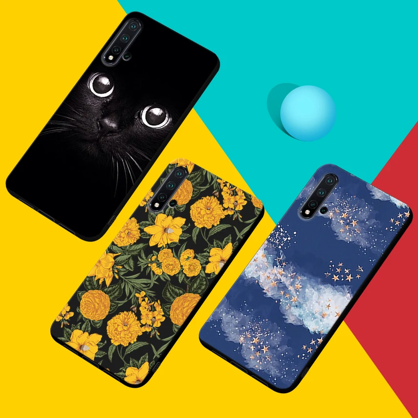 Матовый корпус для телефона huawei Nova 2 3 3i 4 роскошные чехлы мягкий ТПУ чехол Nova5 5i Pro