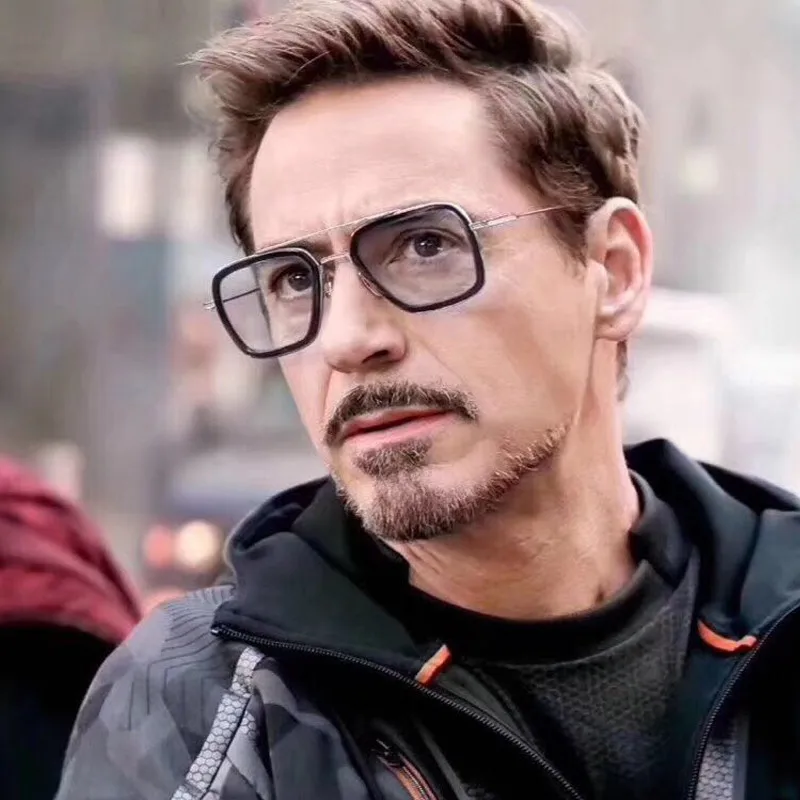 Мужские и женские роскошные брендовые дизайнерские солнцезащитные очки Tony Stark iron