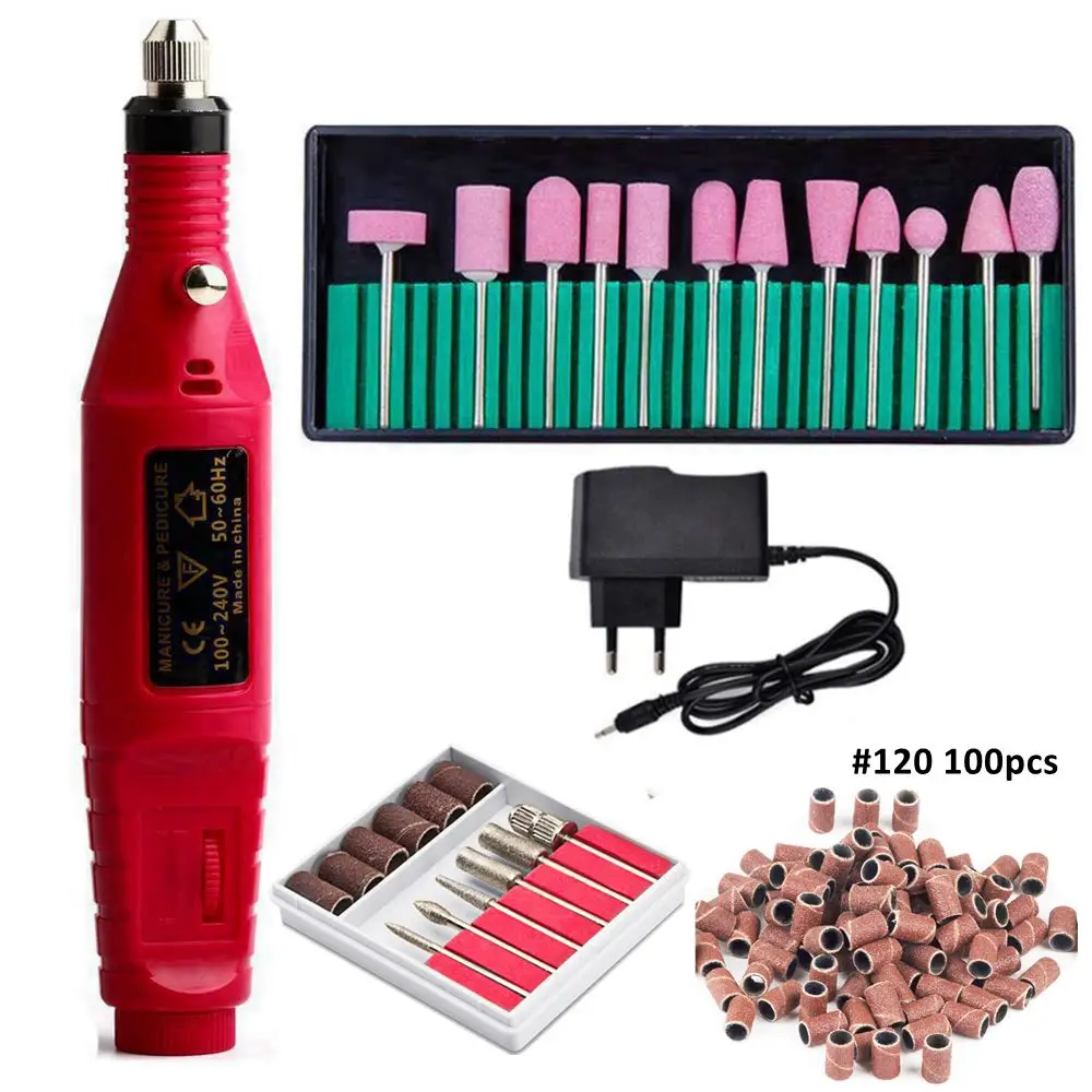 808 NF1201 sand120 Дрель для ногтей Маникюрные фрезы Электрический маникюрный набор резак для педикюра машина для маникюра и педикюра Профессиональный Feecy - Цвет: 808 NF1201 sand120