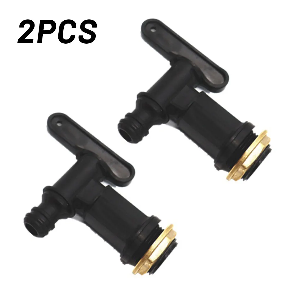

1/2pcs Water Butt Tap 3/4 \" 60mm For Butterfly Valve (DN40/50) Outlet