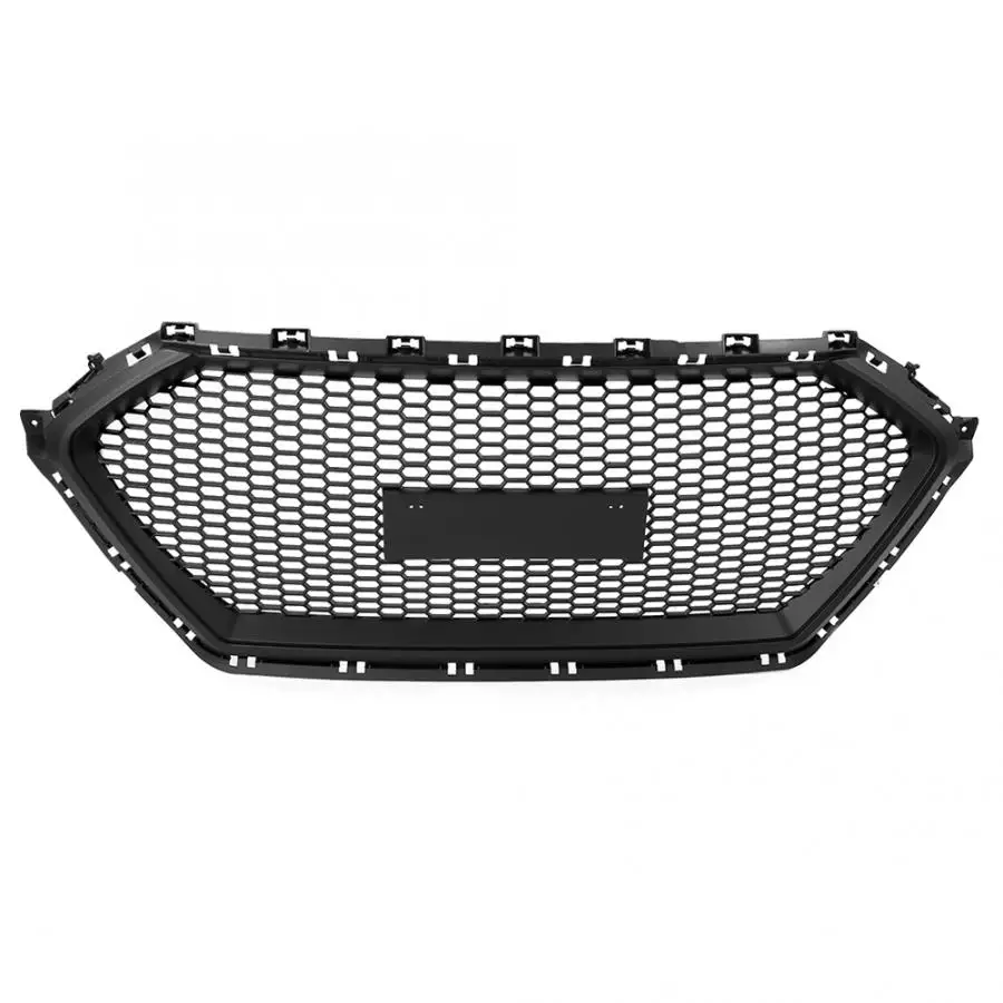 Автомобильный передний бампер гриль сетчатый капюшон передняя средняя решетка