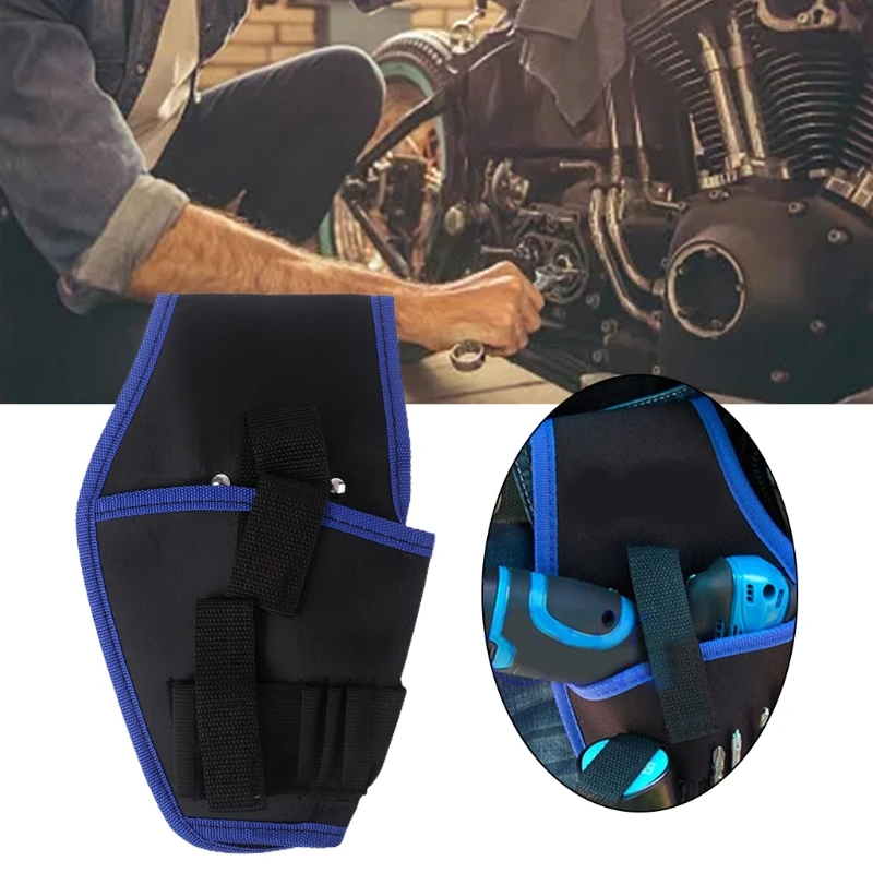 

Electric Tool Pouch Drill Tool Carrier with Multiple Pockets Tool Organizer