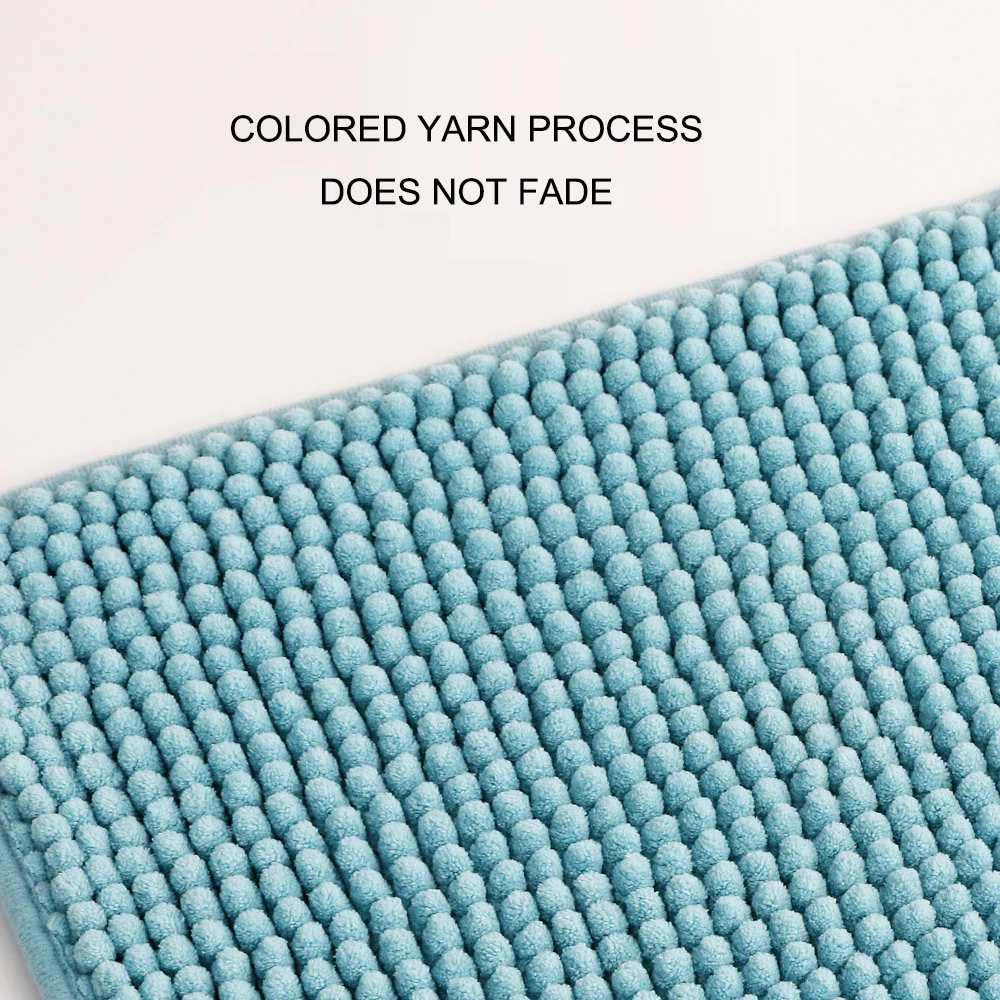 Лидер продаж толстые и тонкие напольные коврики из синели Нескользящие