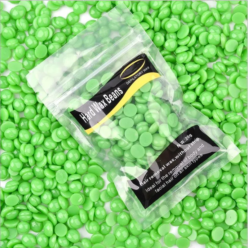 Профессиональный безболезненный твердый воск в гранулах для депиляции горячая