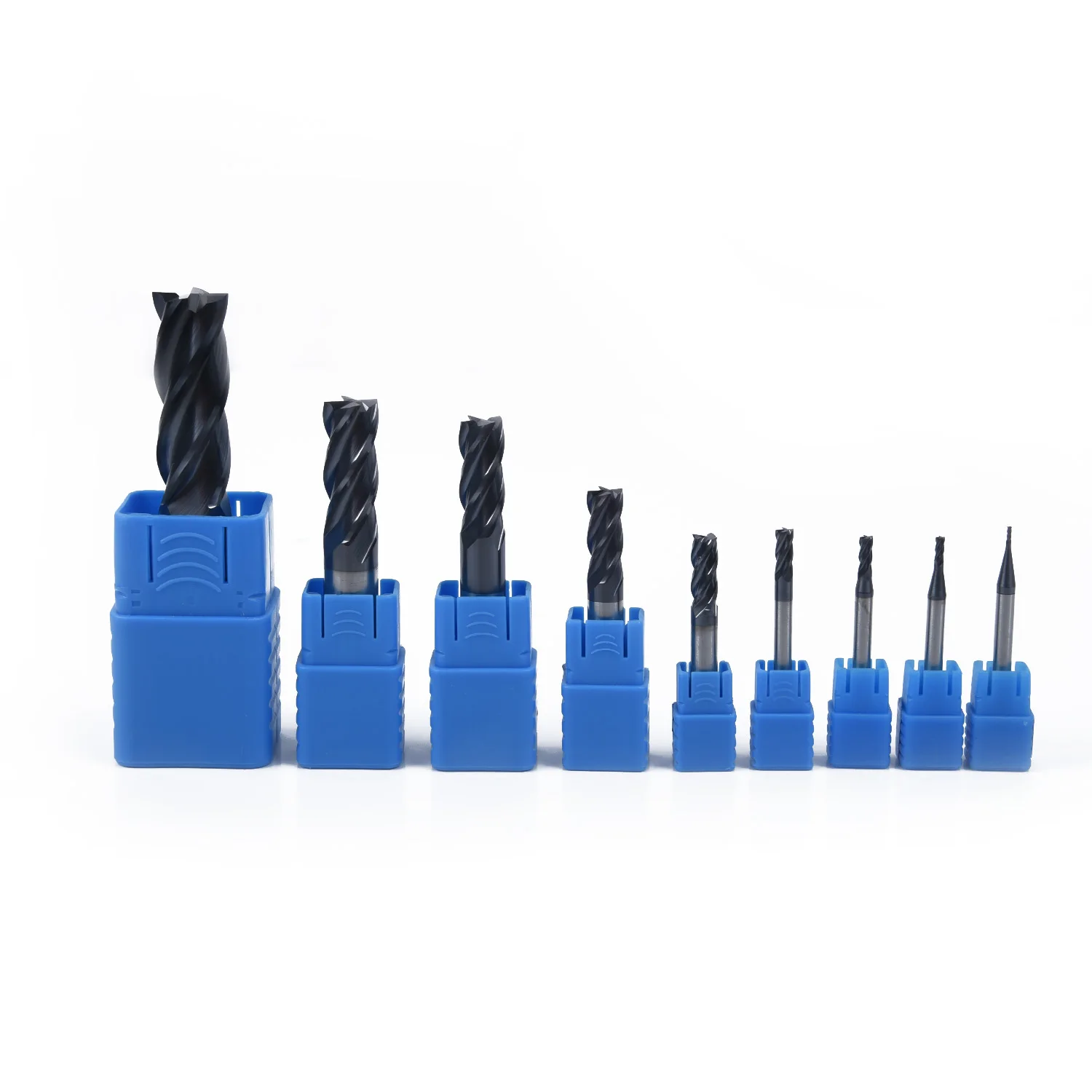 

1-16mm Solid Carbide Straight Shank 4 Flutes Carbide End Milling Cutter Hot