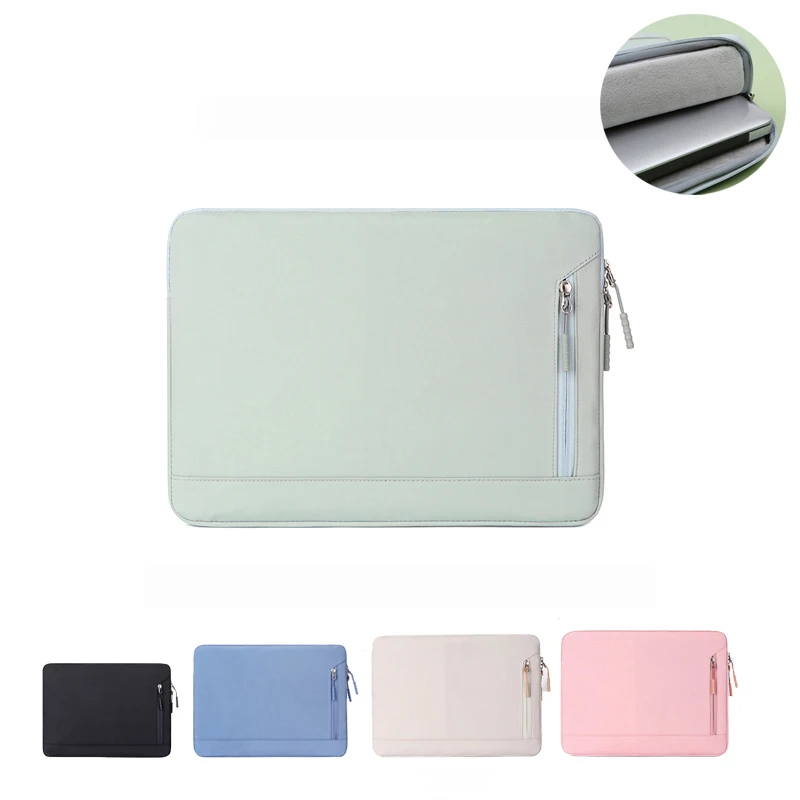 

Suitable for-MacBook Air Pro 13 15 13.3 14 15.6 Inch Notebook Accessories Candy Color Tablet-Case Ultra-thin Ladies Laptop Bag