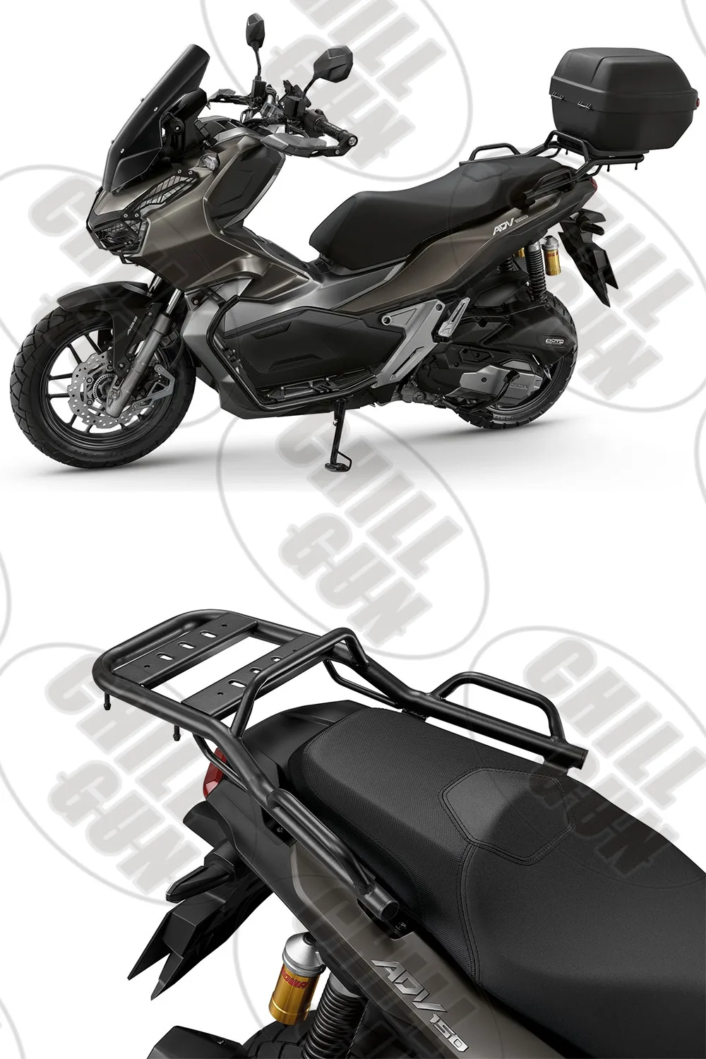 Задний багажный стеллаж для мотоцикла поддерживающая полка держатель кронштейн