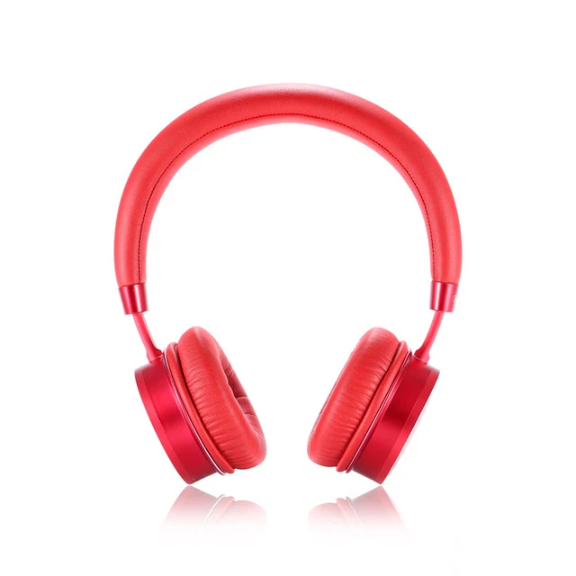 Red Remax Rb-520Hb Bluetooth V4.2 Беспроводные наушники стерео Бас комфортная гарнитура с микрофоном для телефонов Iphone и Android - Цвет: Red