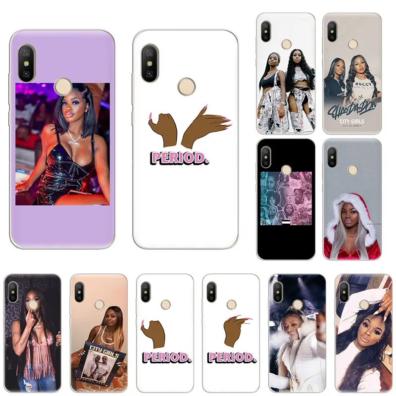 Силиконовый чехол для телефона Miami JT City Girls Period Xiaomi F1 9T 9 9SE 8 A2 Lite A1 Go Mix3 Redmi K20 7A S2 Note 8T