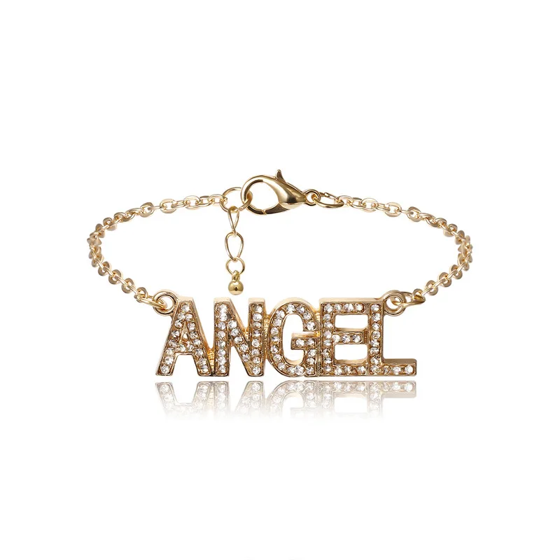 States Международная бижутерия цепь буквы микроскоп браслет темпераментный