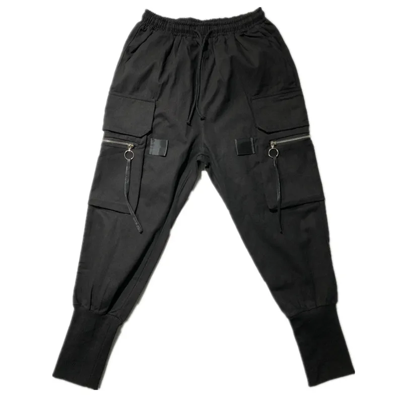 Брюки-султанки мужские/женские в готическом стиле до середины икры | Мужская