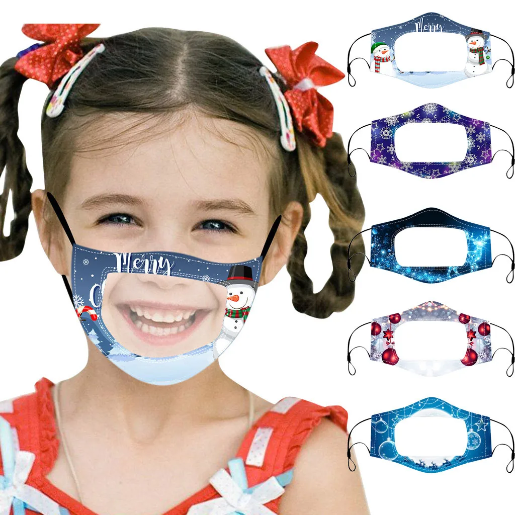 Детская маска для лица Хэллоуина косплей патчи глаз печатные маски с прозрачным