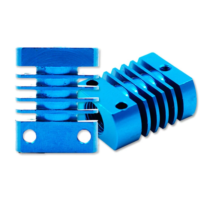 22x27 мм Алюминиевый Радиатор Охлаждающие блоки для 3D принтера экструдер MK10 синий |