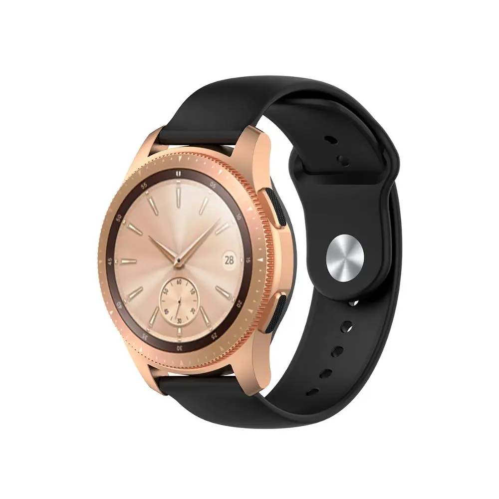 18 мм 20 22 силиконовый ремешок для huawei/Withings/samsung Galaxy/gear s3/Amazfit Bip Смарт-часы замена