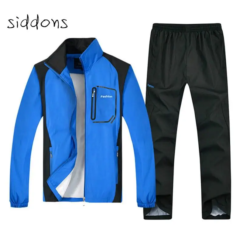 

2020 men tracksuits sweat suits winter jacket trainingspak mens tracksuit with pants chandals hombre trainingspak clothing sets