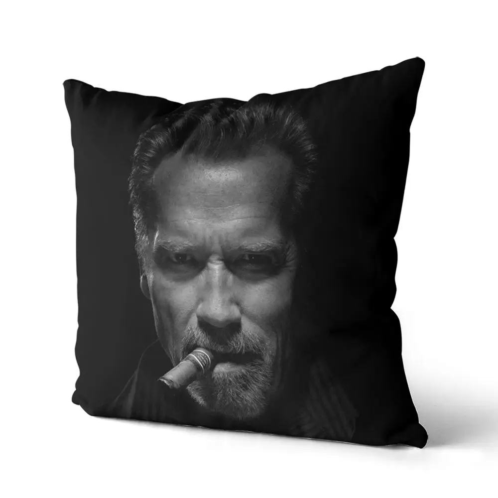 Арнольд Шварценеггер хлопчатобумажные брезентовые наволочки на заказ для