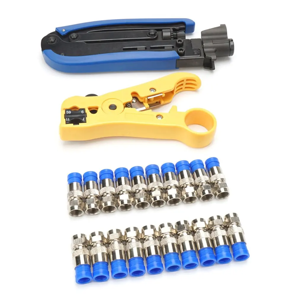 Зачистки кабеля обжимные плоскогубцы для зачистки с F компрессионными