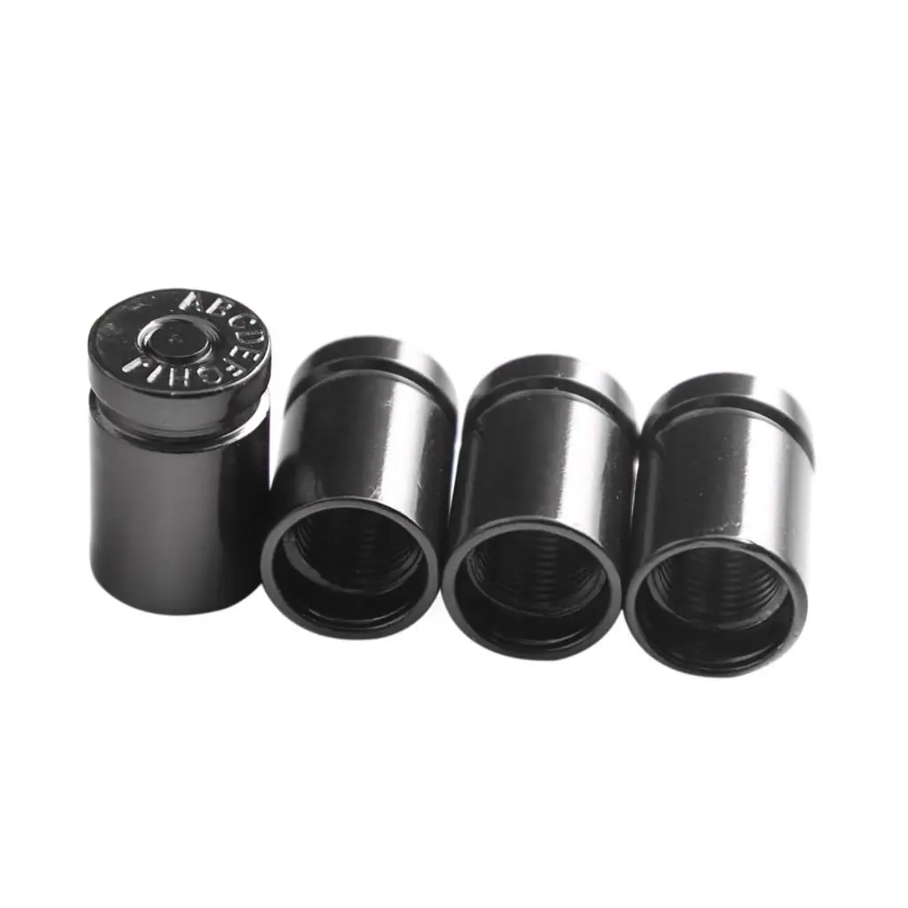 

4x литые колпачки на стержень клапана шины пылезащитные крышки для автомобиля мотоцикла велосипеда