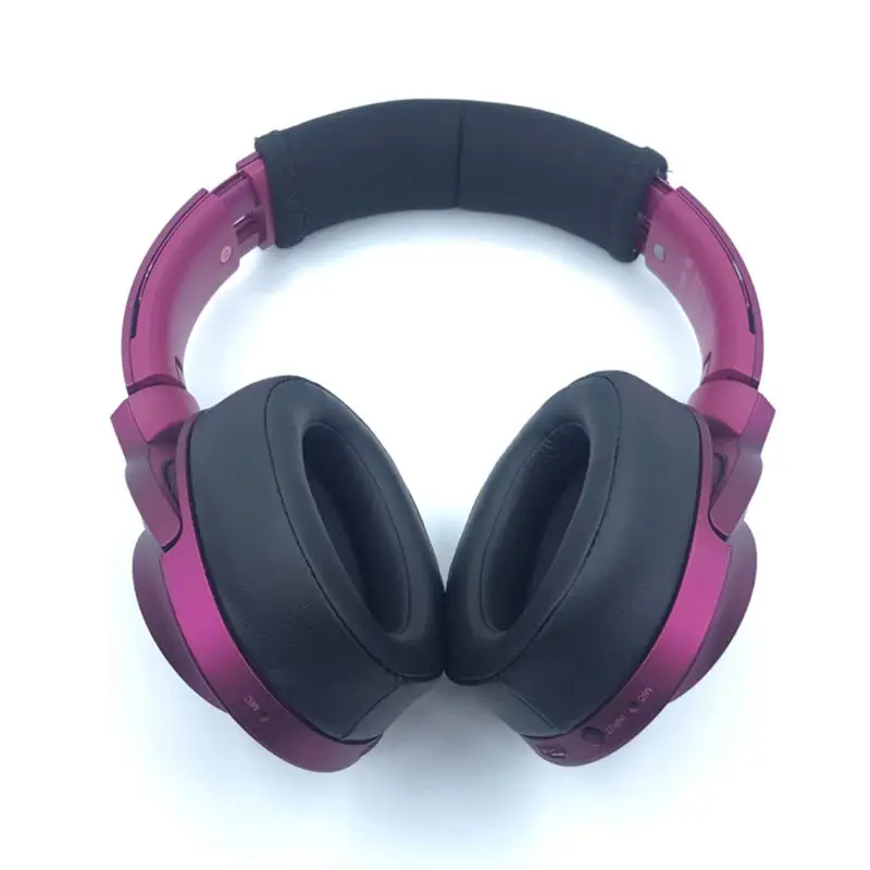 Кожаные амбушюры для наушников Sony MDR-100ABN WI-H900N вкладыши подушечки из