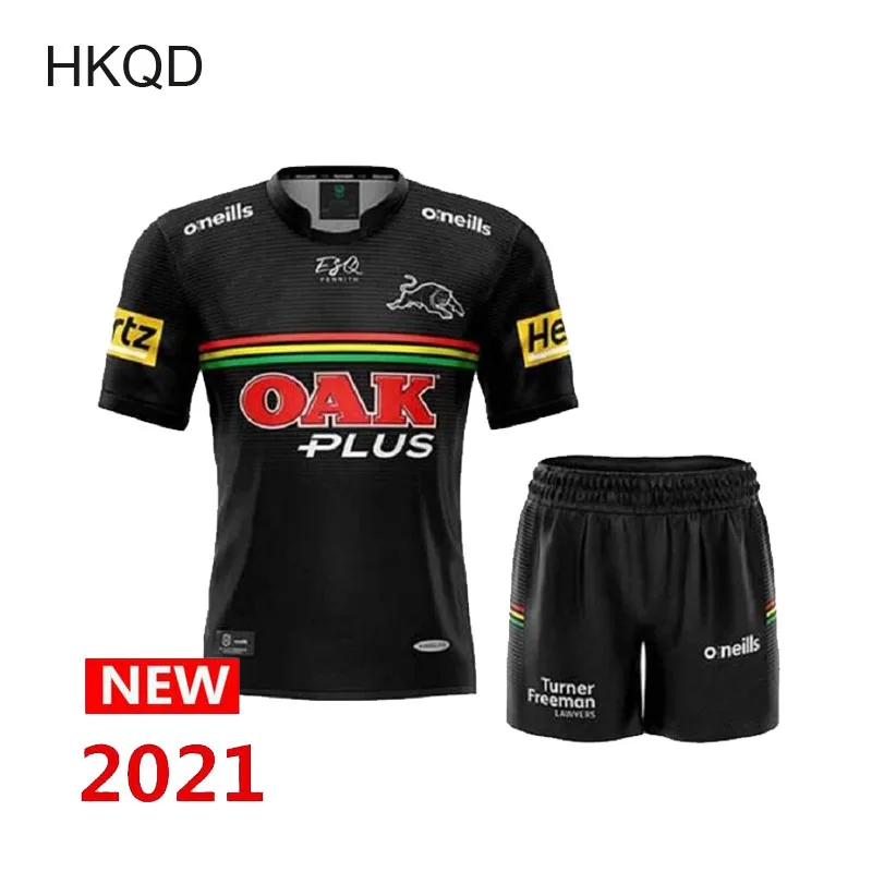 

2021 Kids Leopard Rugby Home Toddler's Players Sportswear Jersey Tops Sport Shirt Size 16-26