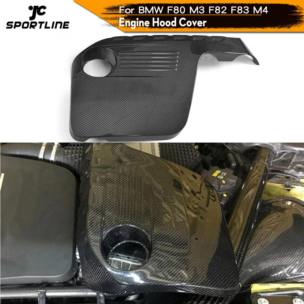 Крышка двигателя в капоте для BMW F80 M3 F82 F83 M4 2014 2018 протектор капота из углеродного