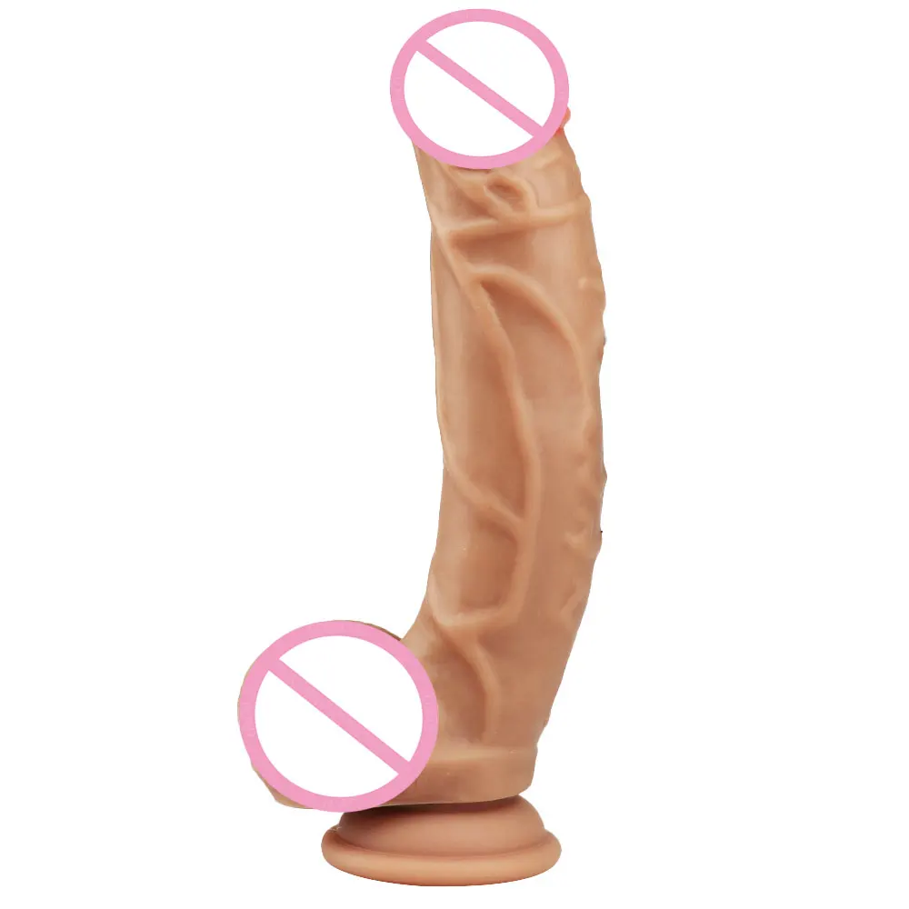 

Big Soft Dildo Realistic Suction Cup Penis Lesbian Strapon Faloimitator Dick Huge Silicon Dildos For Women Gay Dildio Sex Toys