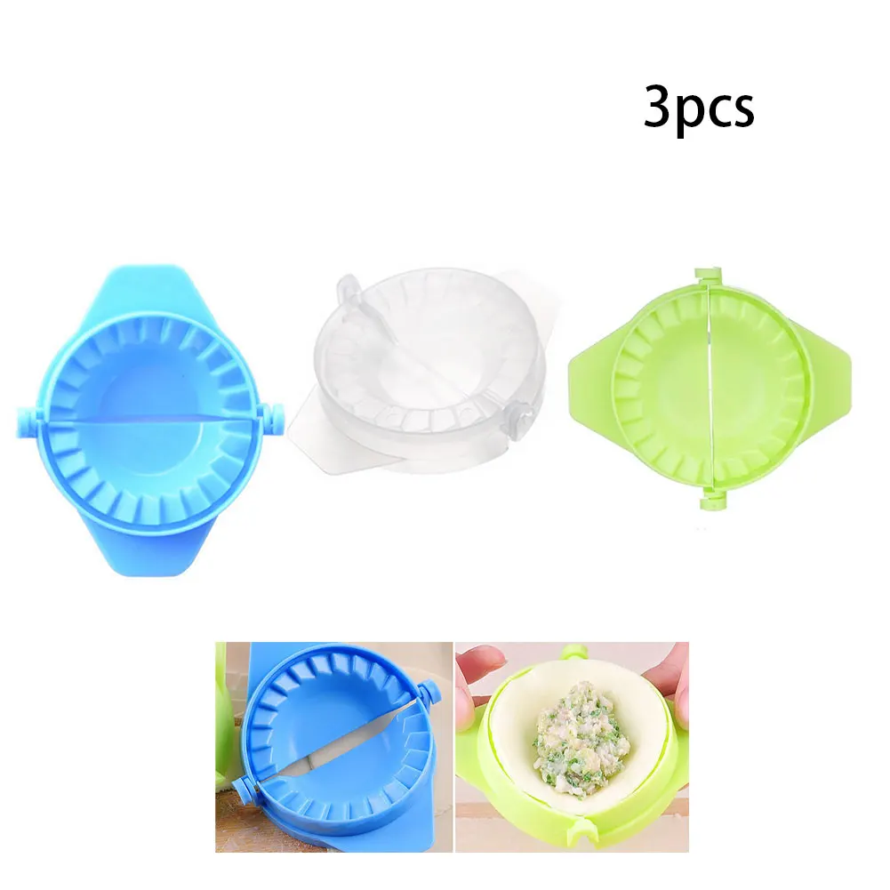 3pcs Mold Press Ravioli Dough Pastry Pie Dumpling Maker Mould Tool 3 different Size DIY Kitchen Tools | Дом и сад