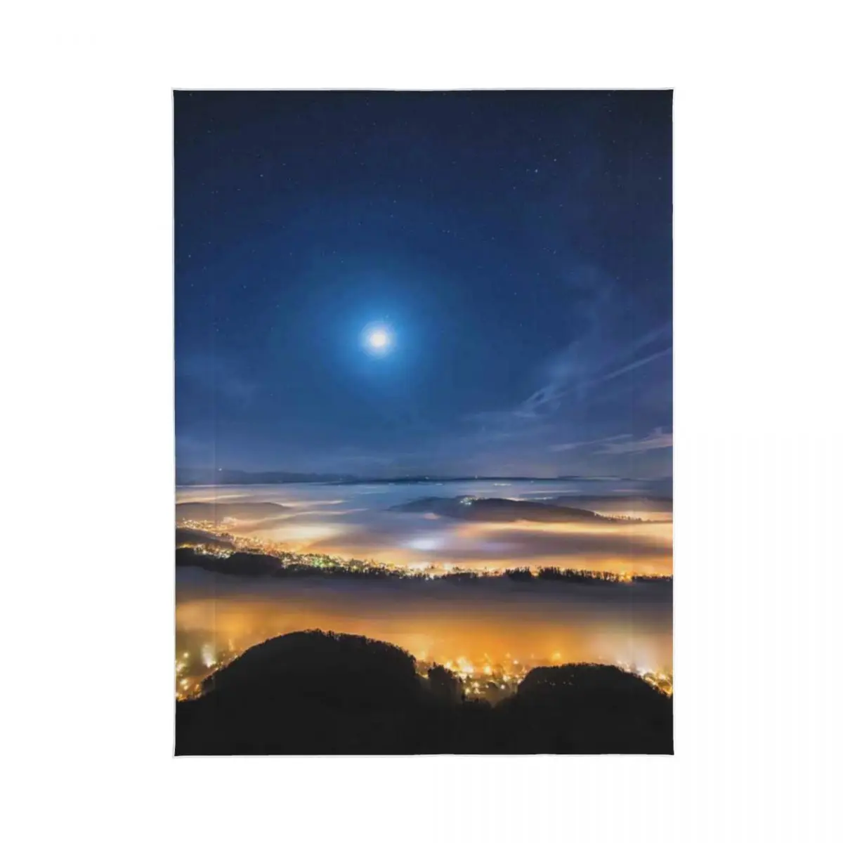 

Starry Galaxy Pet Sleeping Mat Night Sky Soft Fleece For Dog Cat Printed Blankets Keep Warm Pet Supplies Bedroom