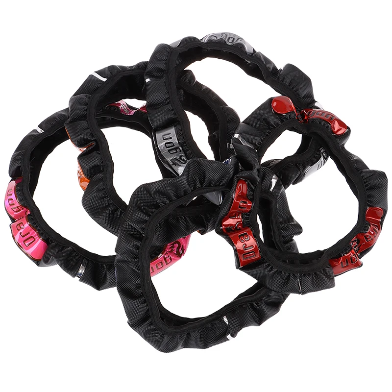 

38cm Car Steering Wheel Covers 100% Brand New Reflective Faux Leather Elastic China Dragon Design Auto Steering Wheel Protector