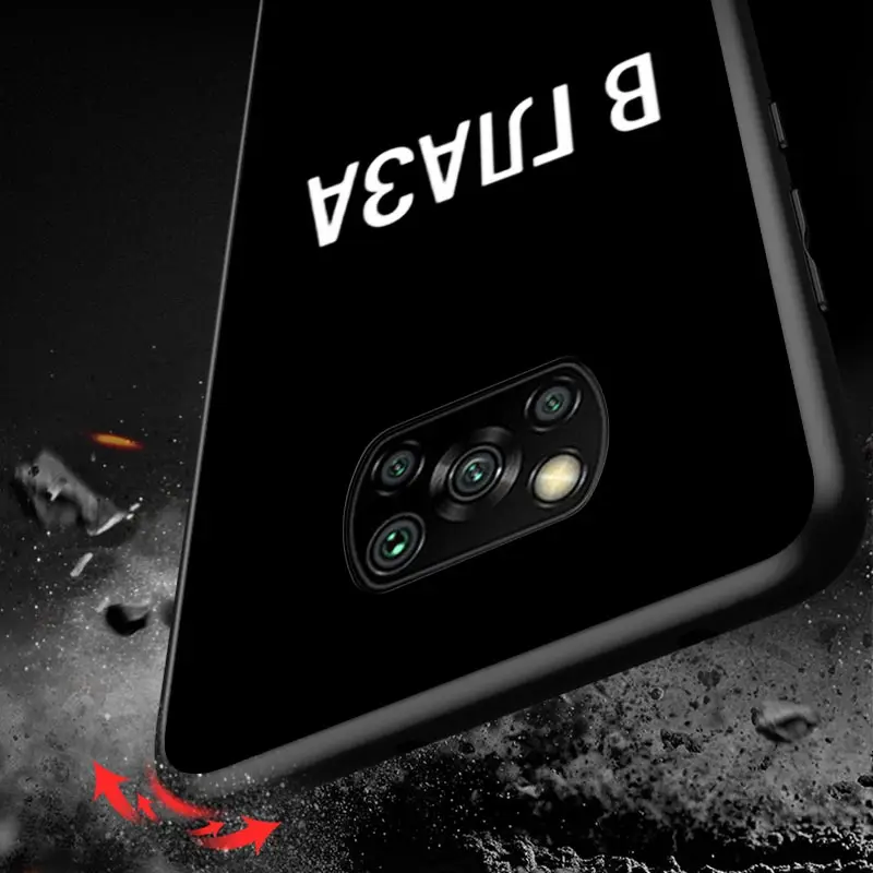 

Russian Quote For Xiaomi Mi POCO M3 M2 C3 X3 NFC F2 Pro X2 F1 Mi Play Mix 3 A3 A2 A1 6 5 lite Soft Phone Case