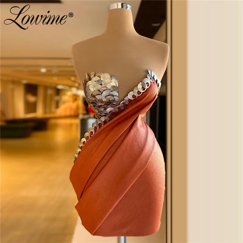 

Короткое коктейльное платье Lowime, вечерние платья с арабскими кристаллами, платье знаменитости, Африканское платье для выпускного вечера, индивидуальный пошив, 2021