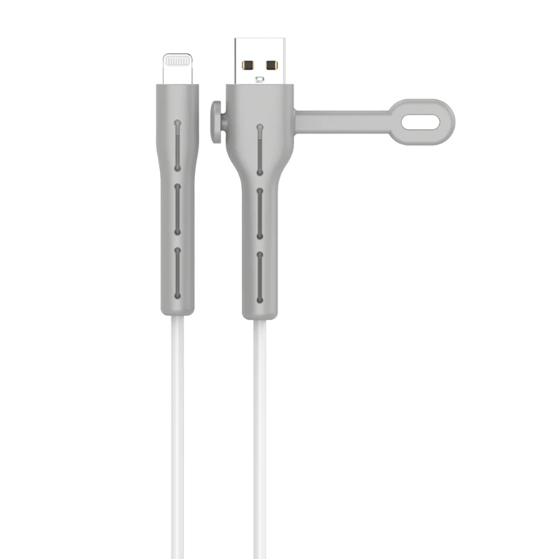 

Data Line Protector for Phone USB Charger Cord Saver Wire Winder Protection Soft Silicone Cable Protector Cable Sleeves