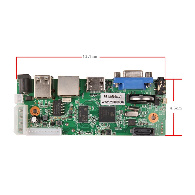 CCTV 9CH NVR H.265 Сетевой Видео Регистраторы 9 канала 5.0MP HDMI 2K Выход Поддержка Onvif/облако