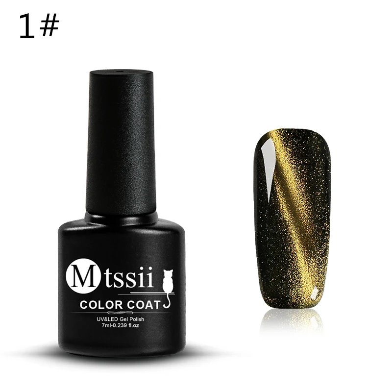BM22016 Mtssii 3D Хамелеон блёстки 3D Гель-лак для ногтей с эффектом «кошачий глаз» лак замачиваемый УФ магнитный гель лак для ногтей Полупостоянный лак для ногтей - Цвет: BM22016