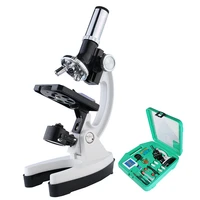 100x 1200x children kids students microscope biology biological science lab experiment microorganism microscopic magnifier