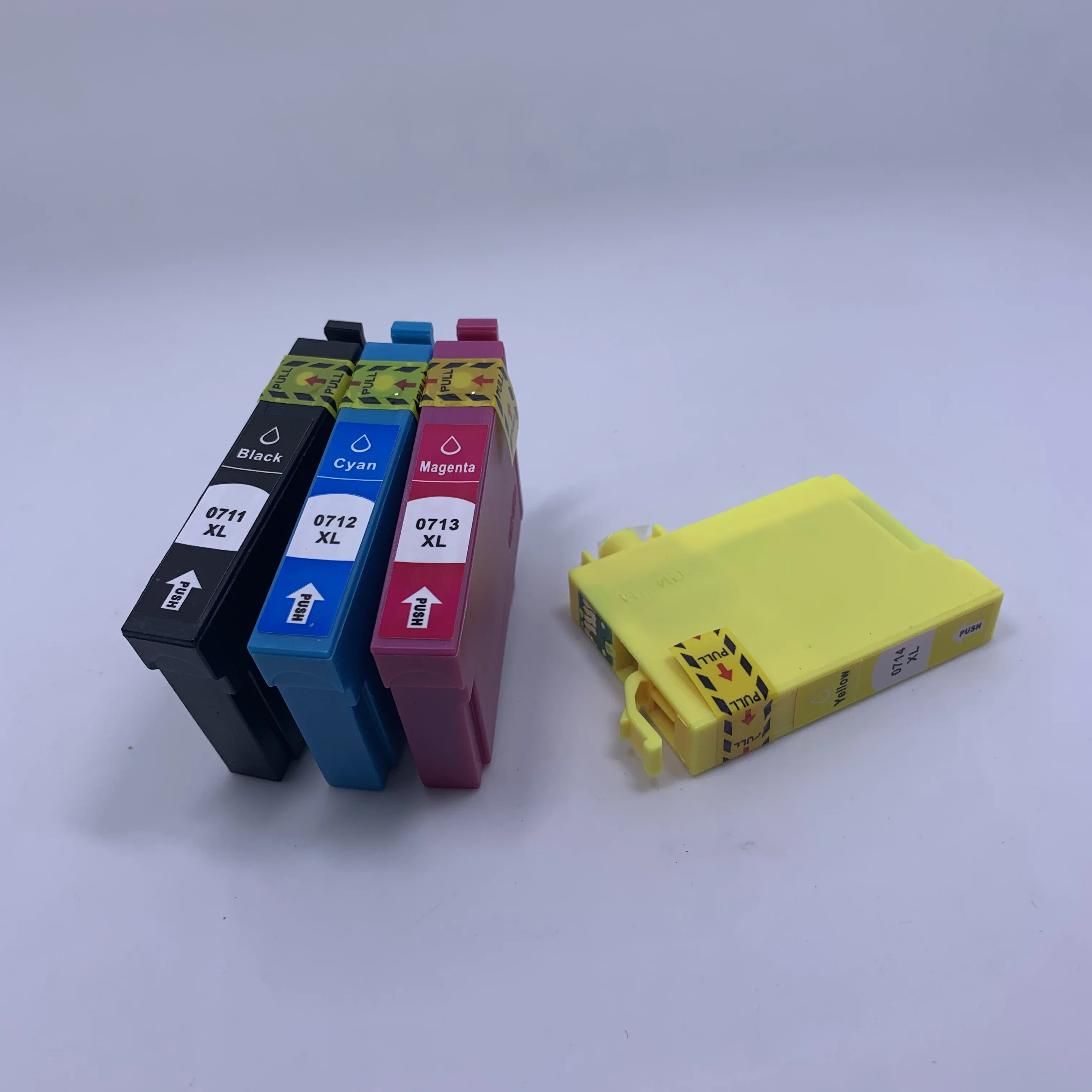 YOTAT 4 шт. T0711 T0712 T0713 T0714 чернильный картридж для Epson Stylus D78/D92/D120/DX4000/DX4050/DX4400/DX4450/DX5000DX5050