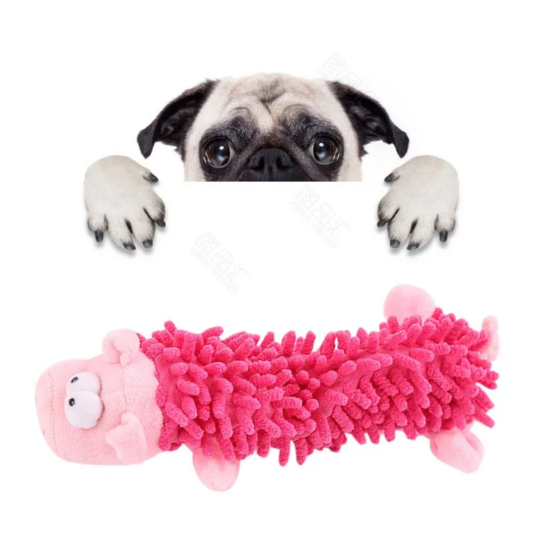 Забавная плюшевая игрушка-пищалка для кошек и собак пищалка щенков игрушка