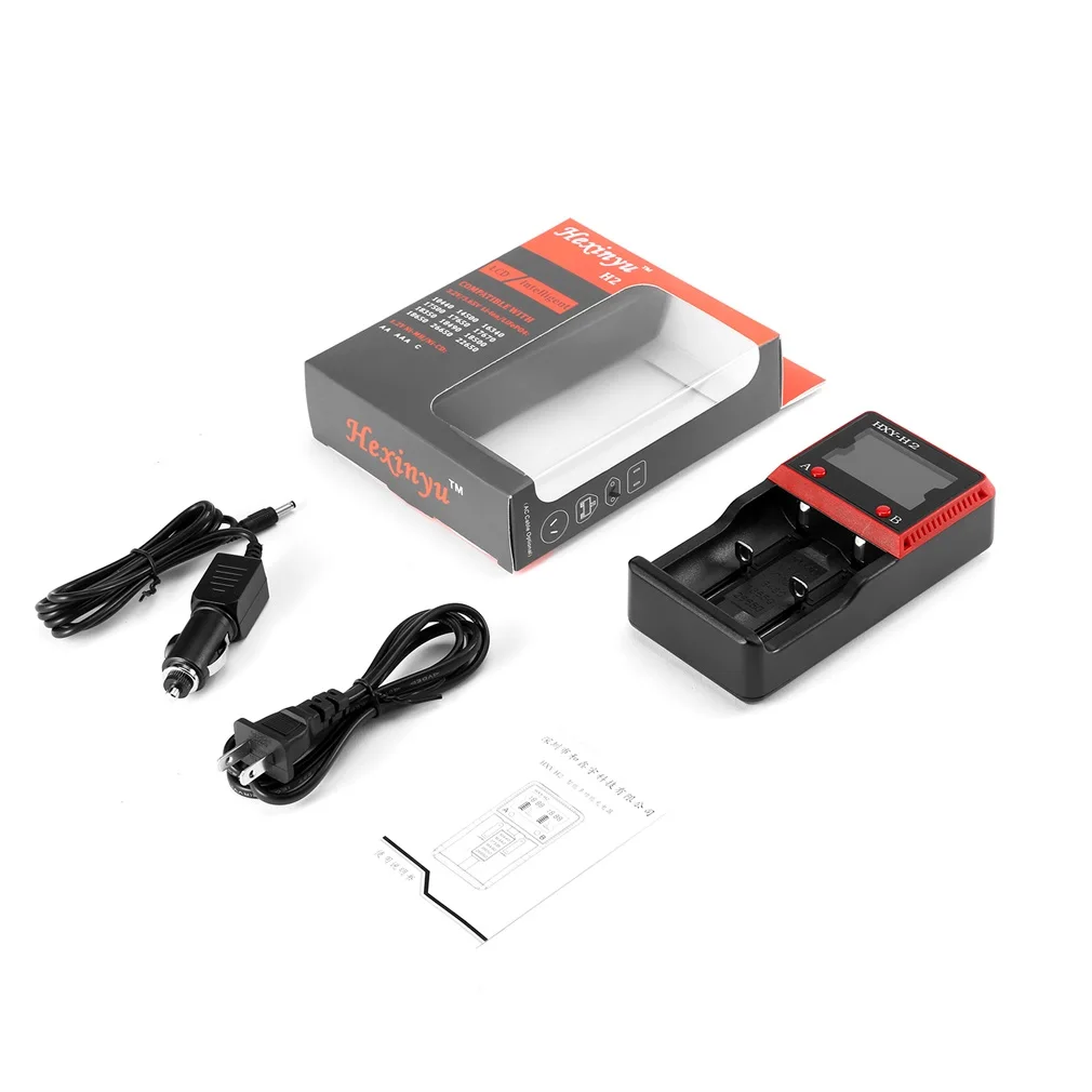 Зарядное устройство для аккумуляторов с цифровым ЖК дисплеем Улучшенная защита