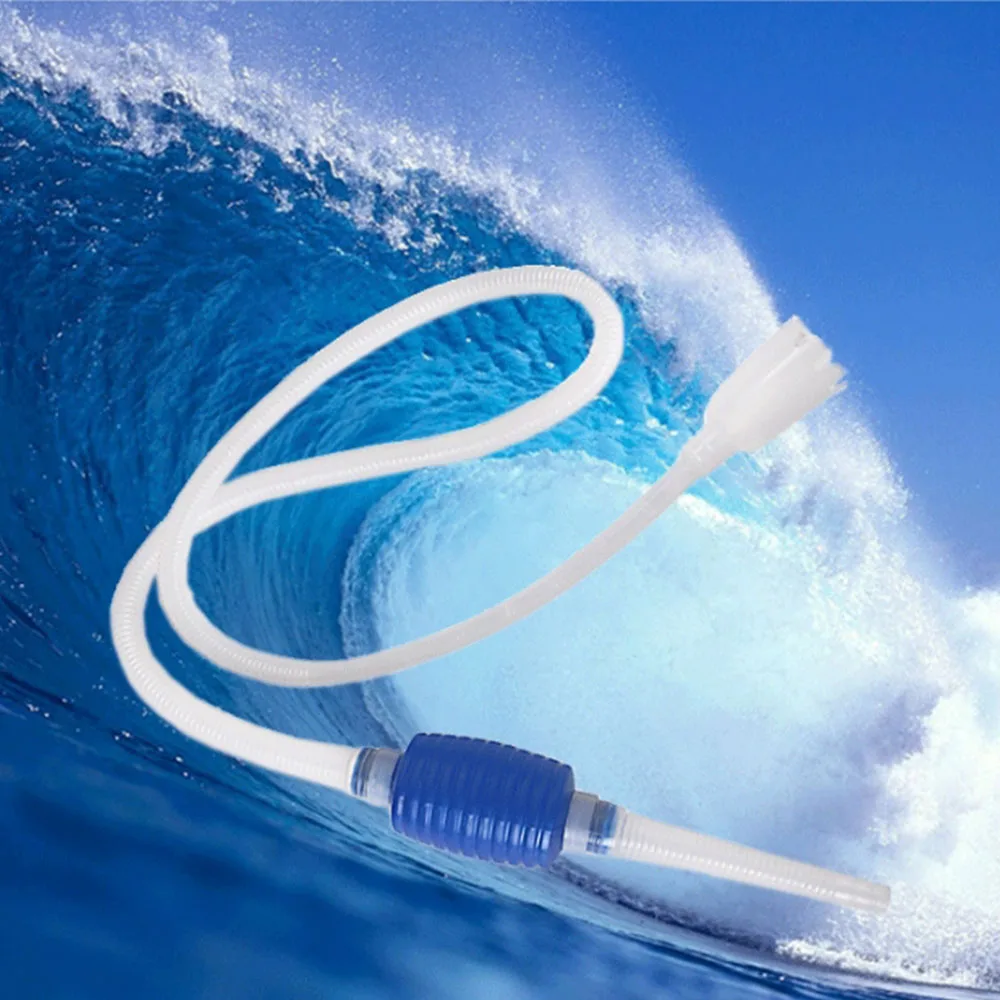 

Aquarium Fish Tank Vacuum Gravel Water Exchange Filter Cleaner Siphon Suction Pipe Filter Pump Manual Cleaner Pump Safe Vacuum