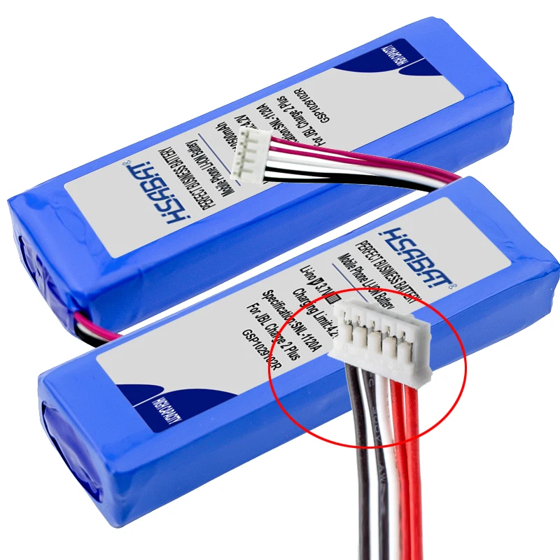 HSABAT 10500mAh GSP1029102R Аккумулятор для JBL Charge 2 Plus, Charge 2+, charge 3 версия P763098