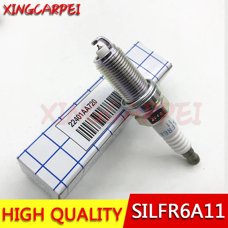 SILFR6A11 5468 4 шт. иридиевая Свеча зажигания для SUBARU SUZUKI Grand Vitara Kizashi SX4 SILFR6A 11 22401