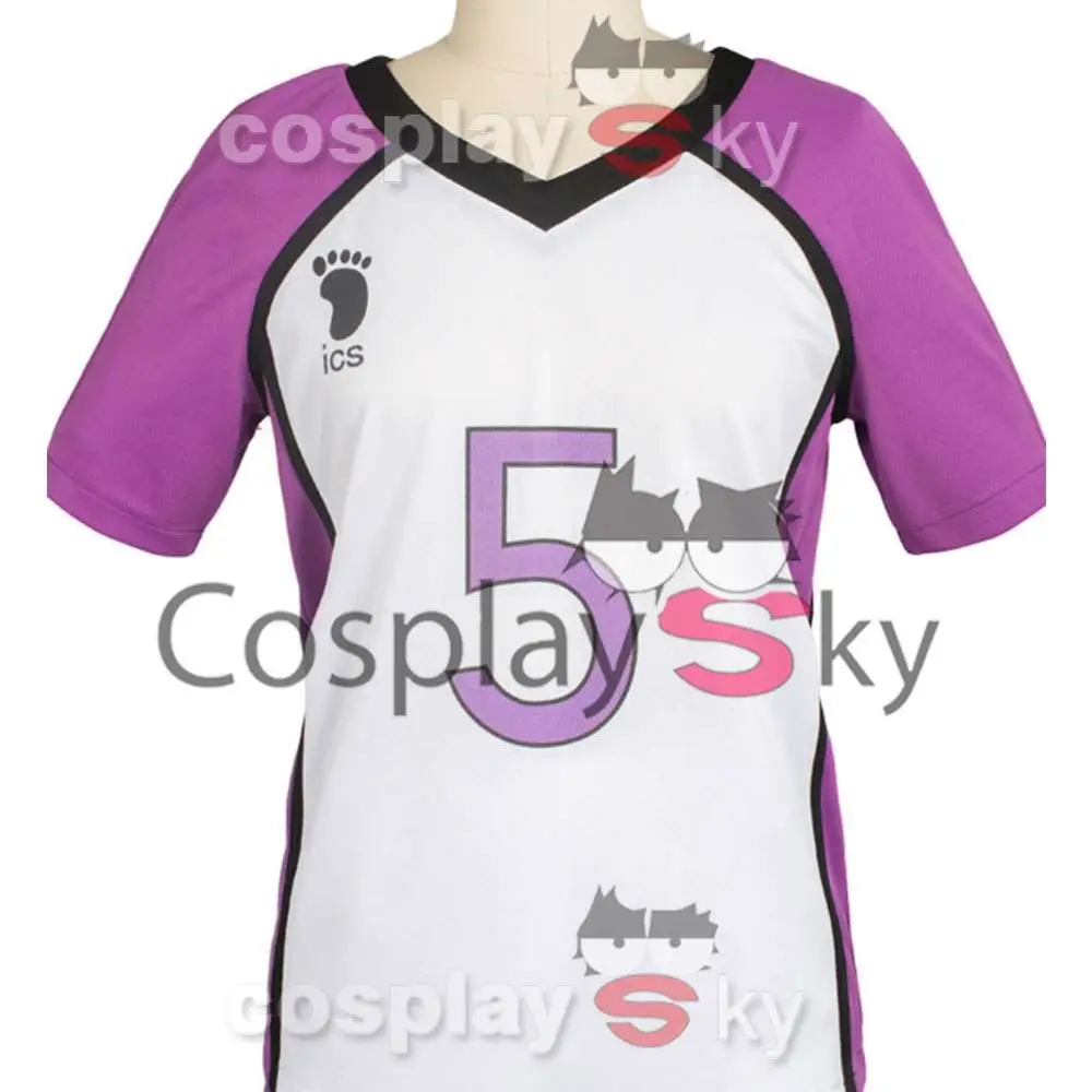 

Haikyuu Shiratorizawa Академия Satori Tendo косплей костюм топ шорты униформа ПОЛНЫЙ КОМПЛЕКТ Хэллоуин карнавальный костюм