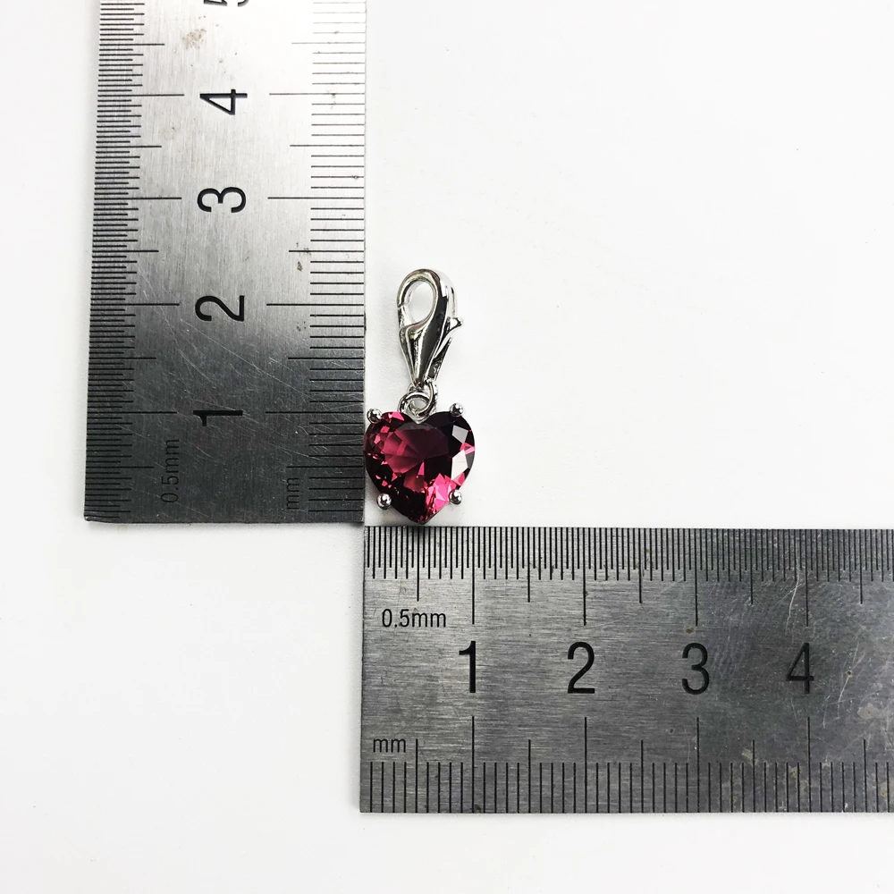 Женский красный браслет из серебра 925 пробы романтическая бижутерия | Украшения и